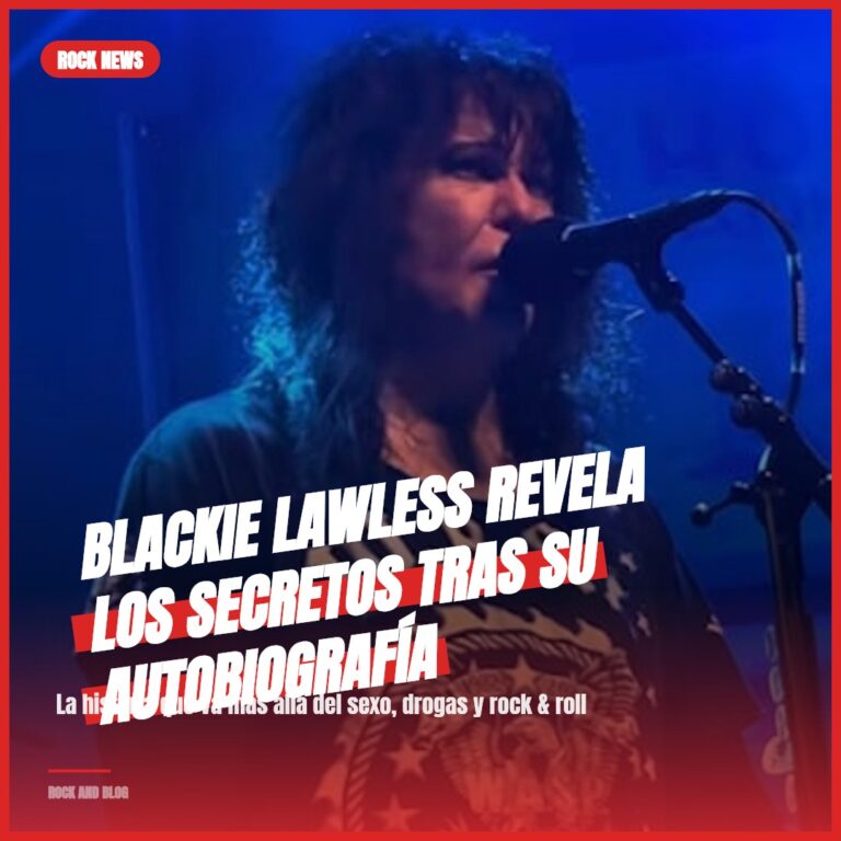 Blackie Lawless revela los secretos tras su autobiografía