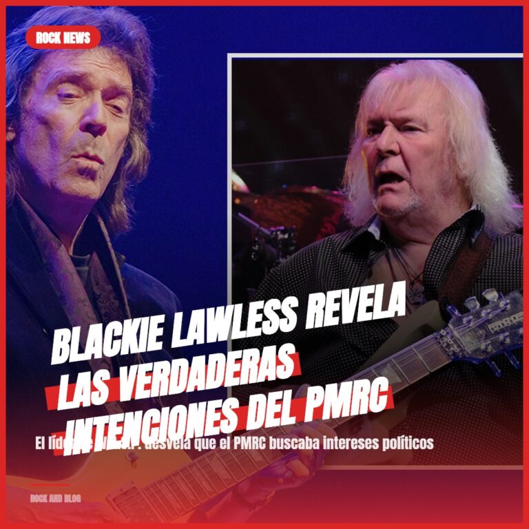 Blackie Lawless revela las verdaderas intenciones del PMRC