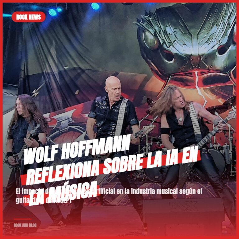 Wolf Hoffmann reflexiona sobre la IA en la música