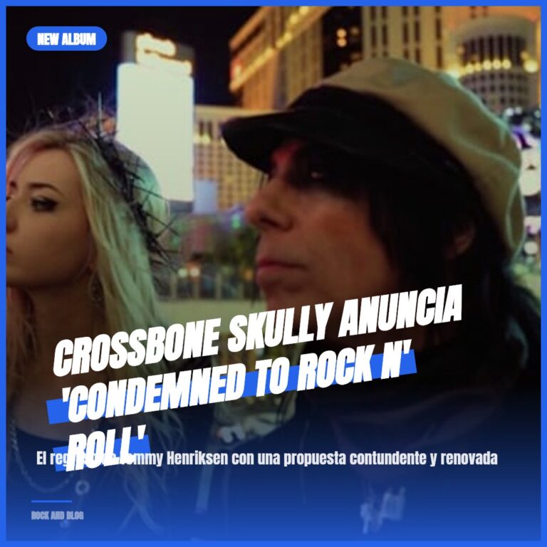 CROSSBONE SKULLY anuncia ‘Condemned To Rock N’ Roll’