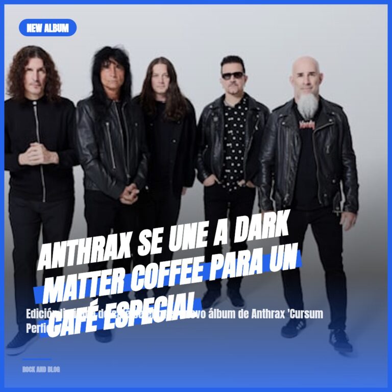 Anthrax se une a Dark Matter Coffee para un café especial