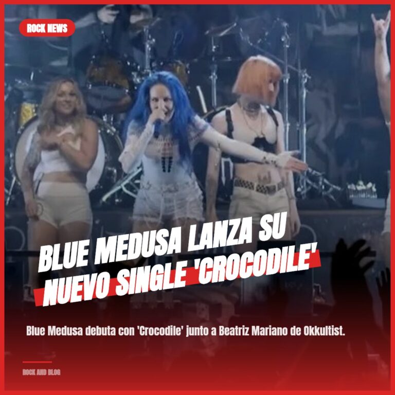 Blue Medusa lanza su nuevo single ‘Crocodile’