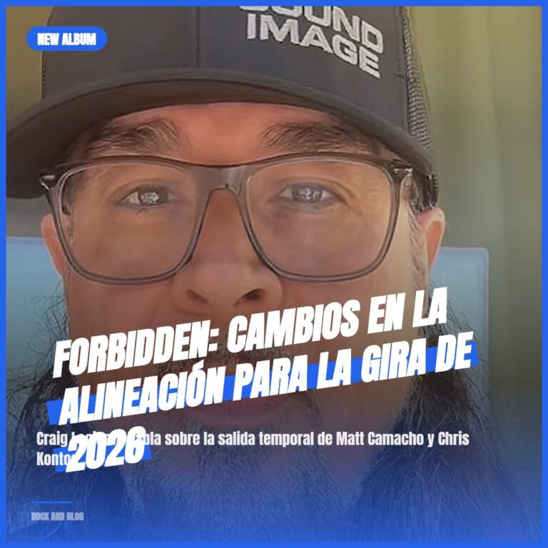FORBIDDEN: Cambios en la alineación para la gira de 2026