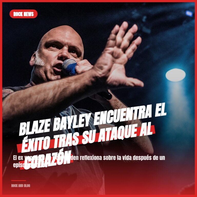 Blaze Bayley encuentra el éxito tras su ataque al corazón
