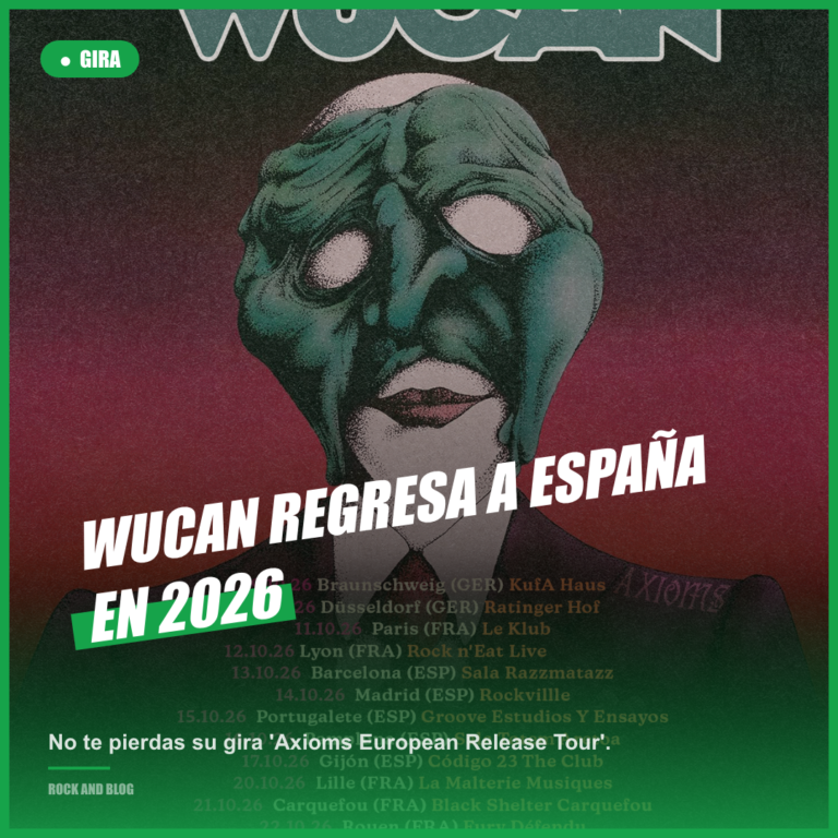 Wucan regresa a España con su gira «Axioms European Release Tour»