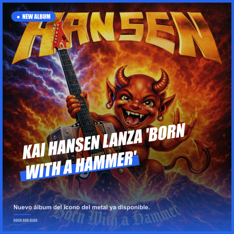 Kai Hansen lanza su nuevo álbum «Born With A Hammer»