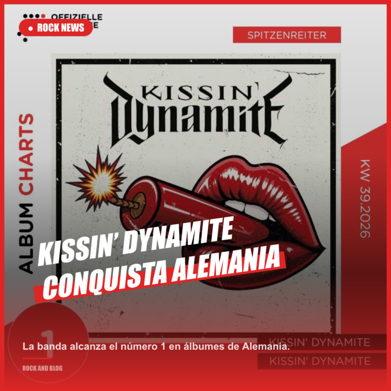 Kissin’ Dynamite alcanza el número 1 en Alemania