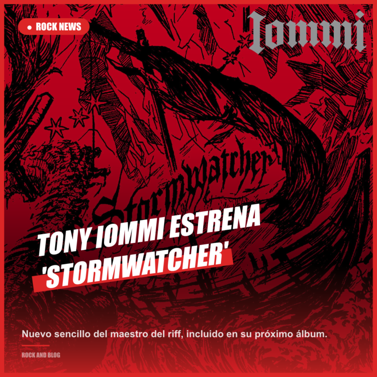 Tony Iommi lanza ‘Stormwatcher’ como adelanto de ‘From The Dark’