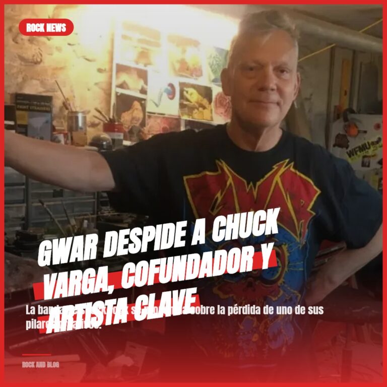 GWAR despide a Chuck Varga, cofundador y artista clave