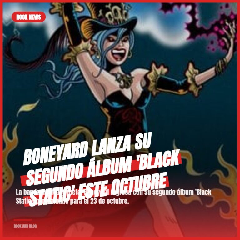 Boneyard lanza su segundo álbum ‘Black Static’ este octubre
