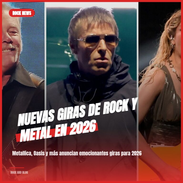 Nuevas Giras de Rock y Metal en 2026