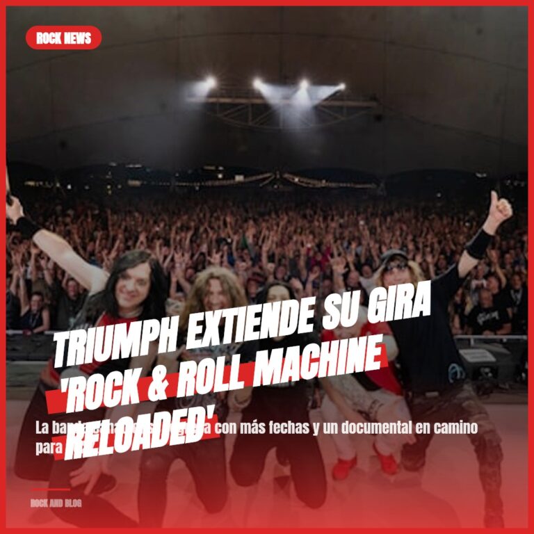 TRIUMPH extiende su gira ‘Rock & Roll Machine Reloaded’
