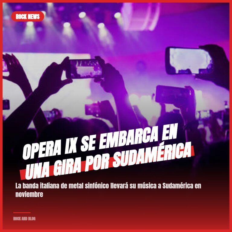 Opera IX se embarca en una gira por Sudamérica