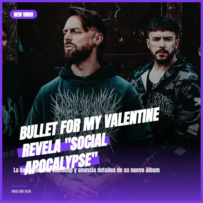 Bullet For My Valentine Revela «Social Apocalypse»
