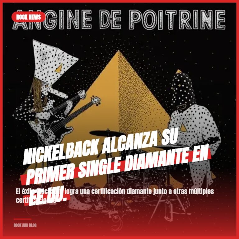 Nickelback alcanza su primer single diamante en EE.UU.