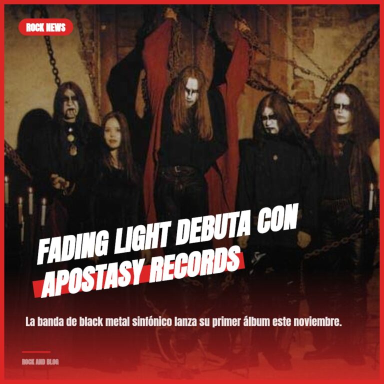 Fading Light debuta con Apostasy Records