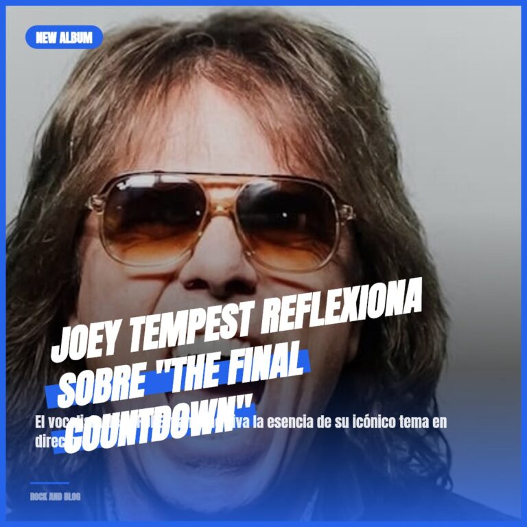 Joey Tempest reflexiona sobre «The Final Countdown»