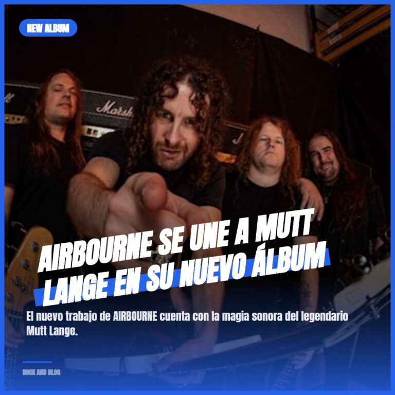 AIRBOURNE se une a Mutt Lange en su nuevo álbum