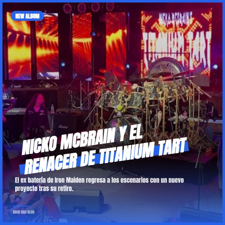 Nicko McBrain y el Renacer de TITANIUM TART