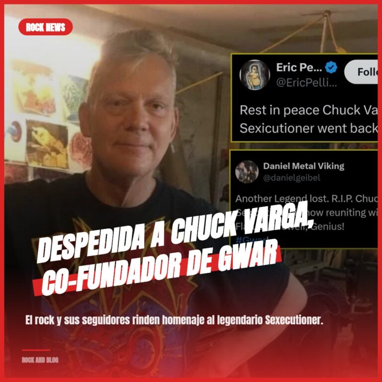 Despedida a Chuck Varga, Co-Fundador de GWAR