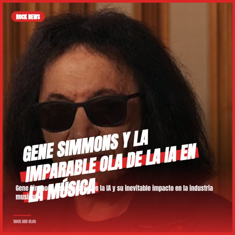Gene Simmons y la imparable ola de la IA en la música