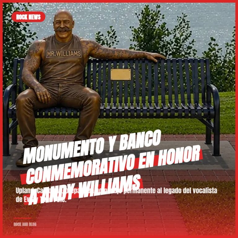 Monumento y Banco Conmemorativo en Honor a Andy Williams