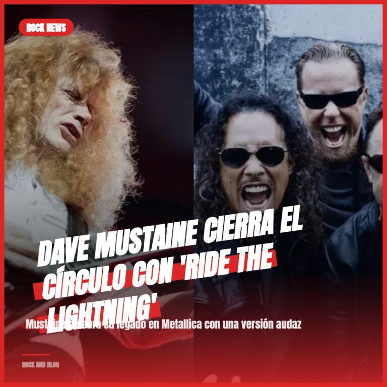 Dave Mustaine Cierra el Círculo con ‘Ride the Lightning’