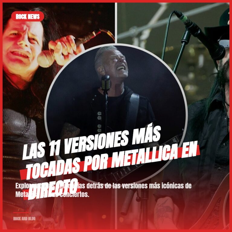 Las 11 versiones más tocadas por Metallica en directo