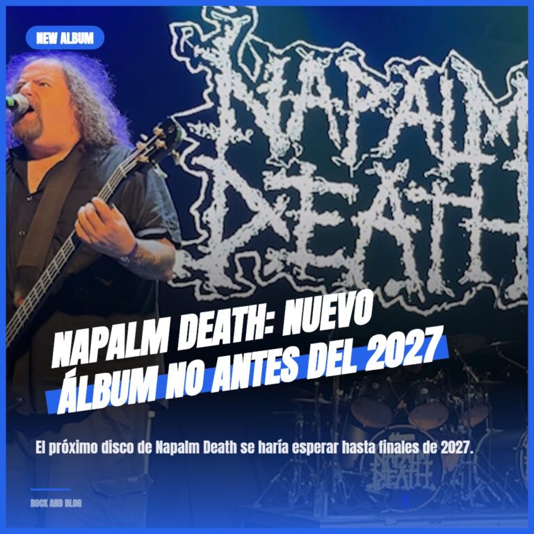 Napalm Death: Nuevo Álbum No Antes del 2027