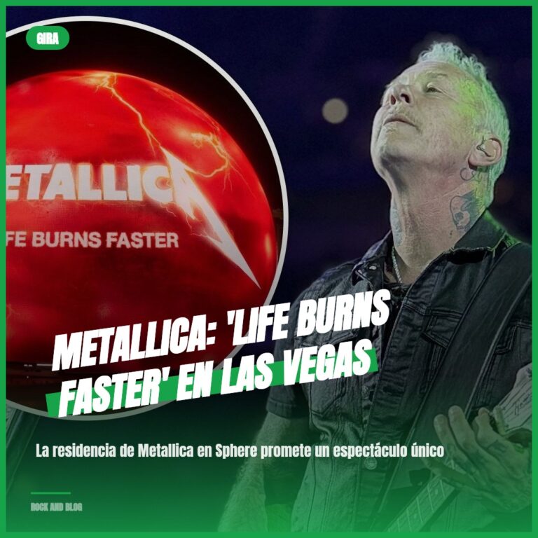 Metallica: ‘Life Burns Faster’ en Las Vegas
