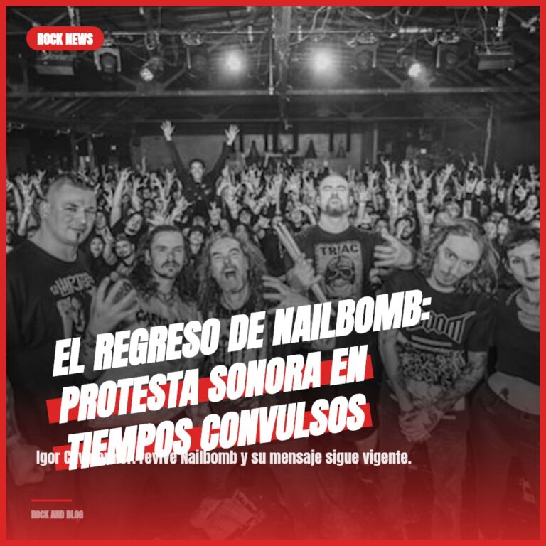 El regreso de Nailbomb: Protesta sonora en tiempos convulsos