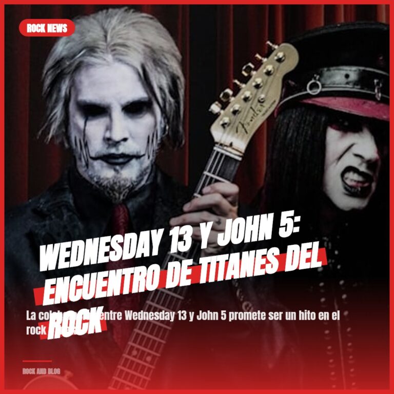 Wednesday 13 y John 5: Encuentro de Titanes del Rock
