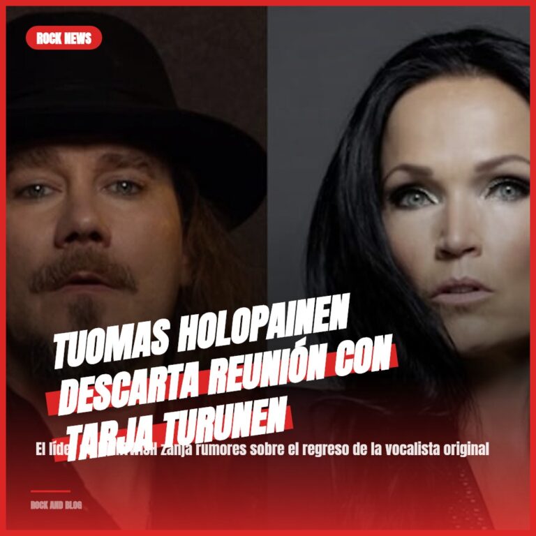 Tuomas Holopainen descarta reunión con Tarja Turunen