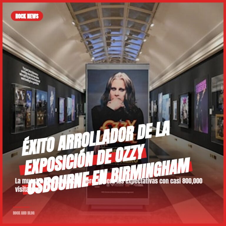 Éxito arrollador de la exposición de Ozzy Osbourne en Birmingham