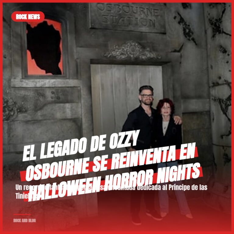El legado de Ozzy Osbourne se reinventa en Halloween Horror Nights