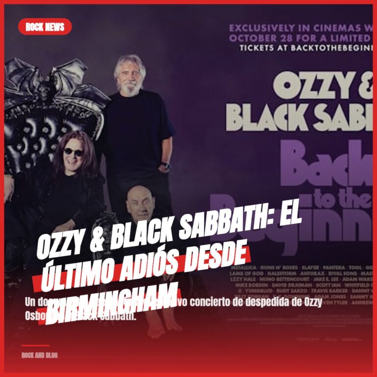Ozzy & Black Sabbath: El Último Adiós Desde Birmingham