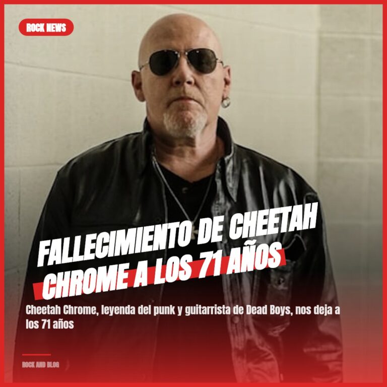 Fallecimiento de Cheetah Chrome a los 71 años