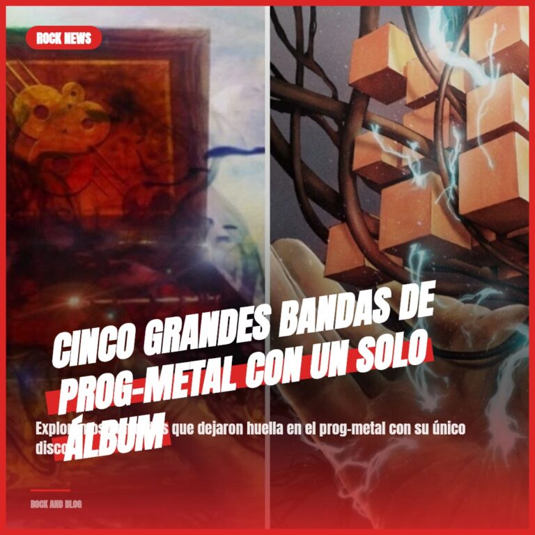 Cinco Grandes Bandas de Prog-Metal con un Solo Álbum