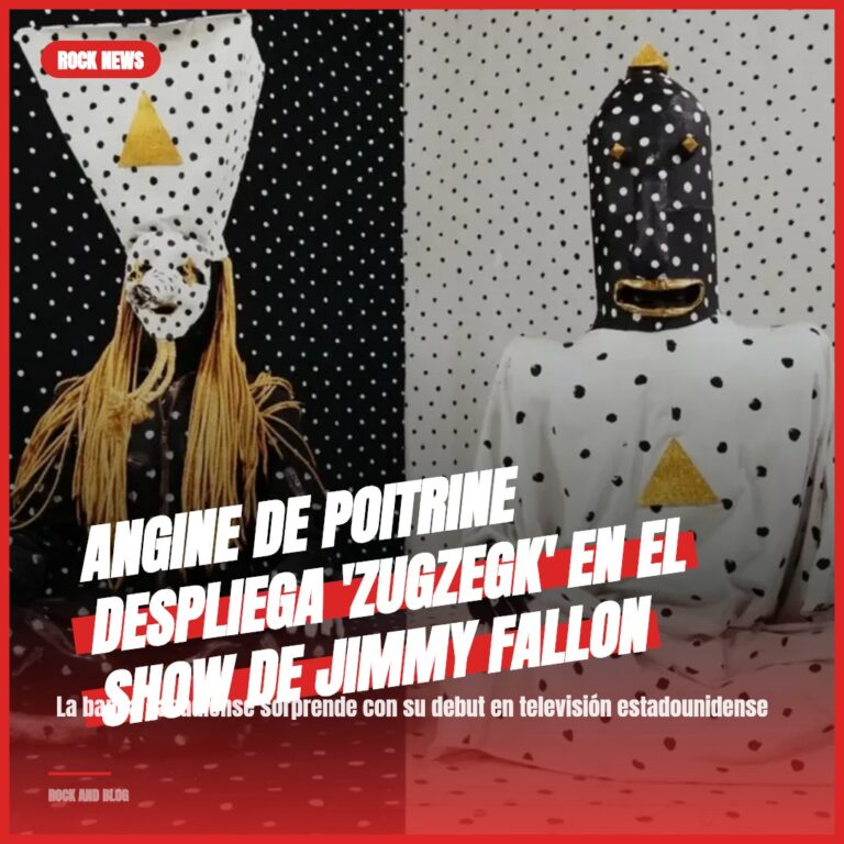 Angine De Poitrine despliega ‘Zugzegk’ en el show de Jimmy Fallon