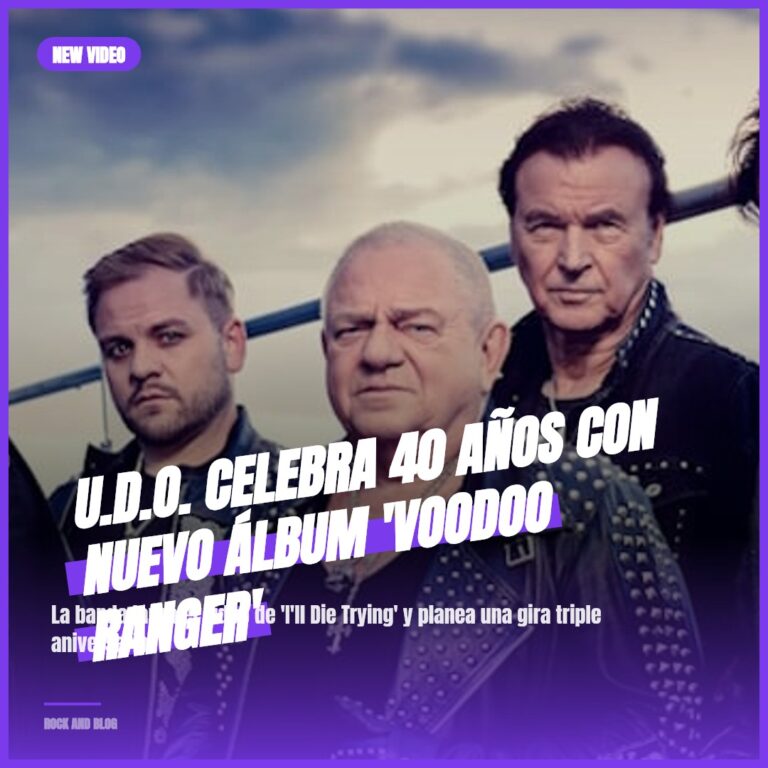 U.D.O. celebra 40 años con nuevo álbum ‘Voodoo Ranger’