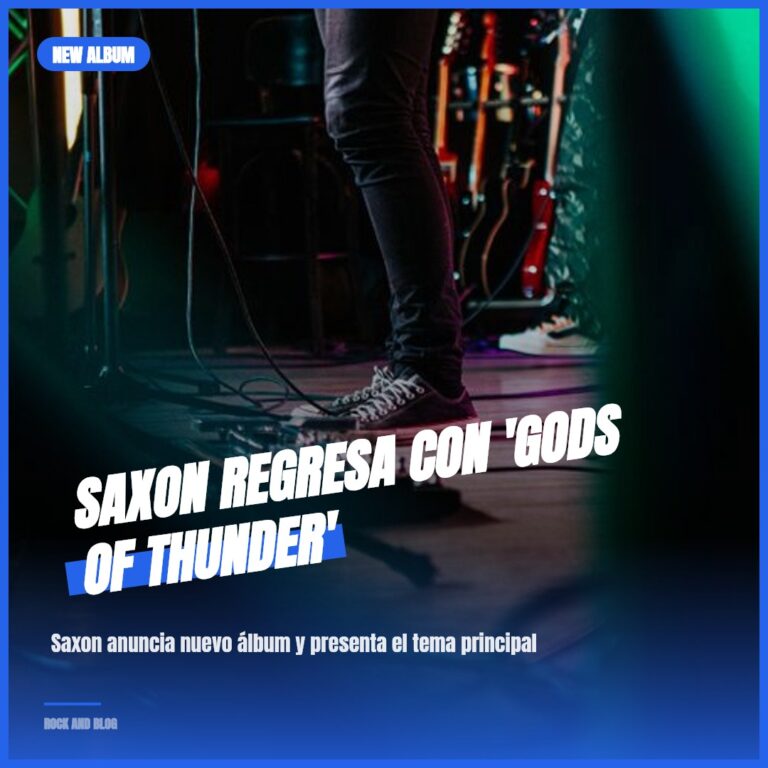 Saxon regresa con ‘Gods Of Thunder’