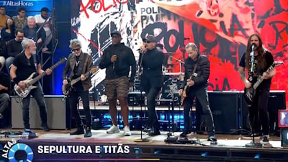 Sepultura y Titãs: Una fusión histórica en 'Altas Horas'