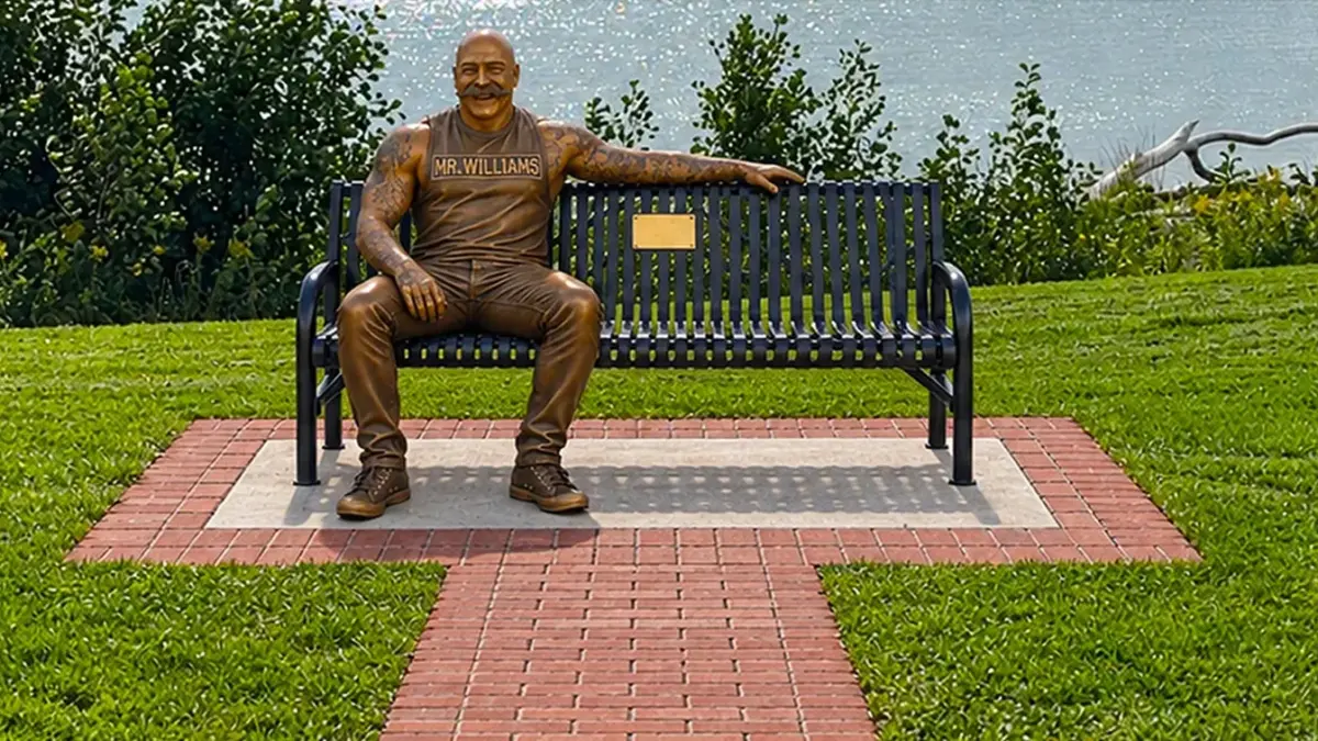 Monumento y Banco Conmemorativo en Honor a Andy Williams
