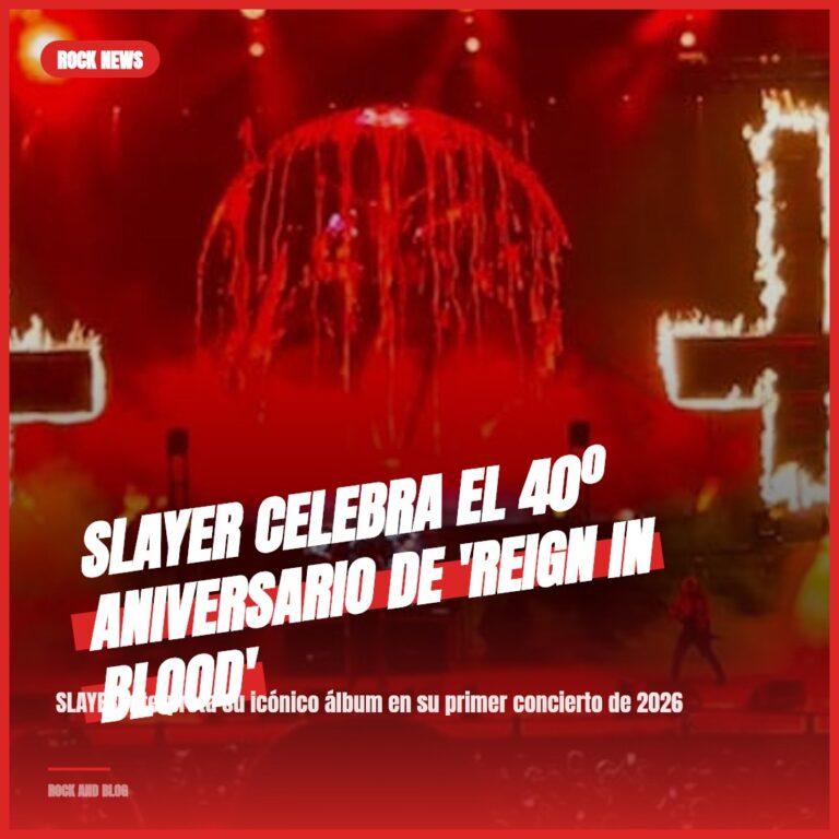 SLAYER celebra el 40º aniversario de ‘Reign In Blood’