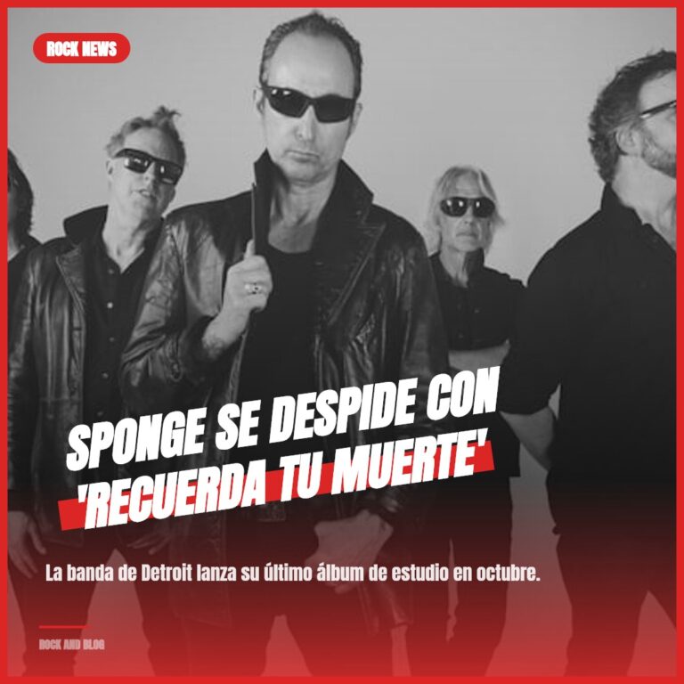 SPONGE se despide con ‘Recuerda Tu Muerte’