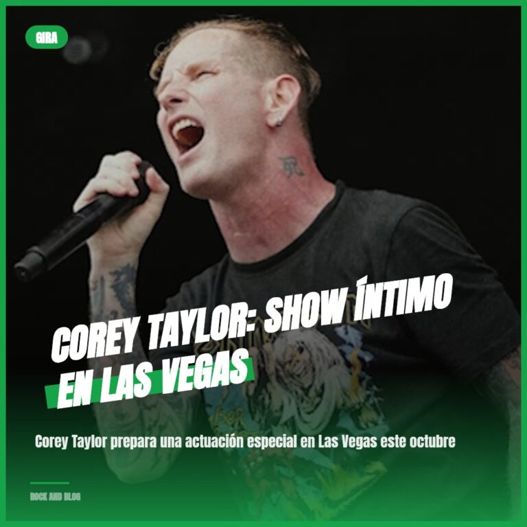 Corey Taylor: Show íntimo en Las Vegas