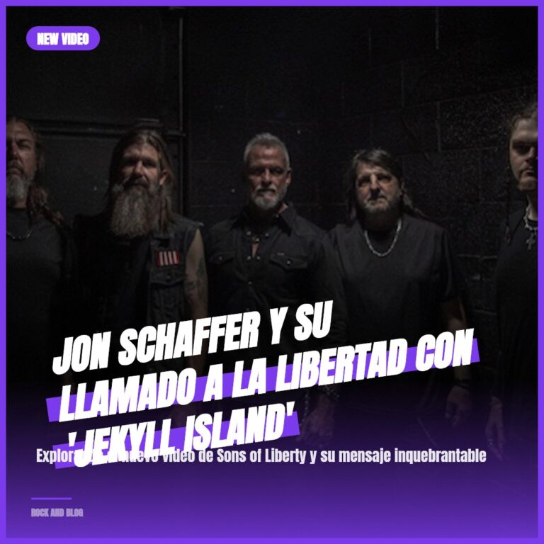 Jon Schaffer y su llamado a la libertad con ‘Jekyll Island’