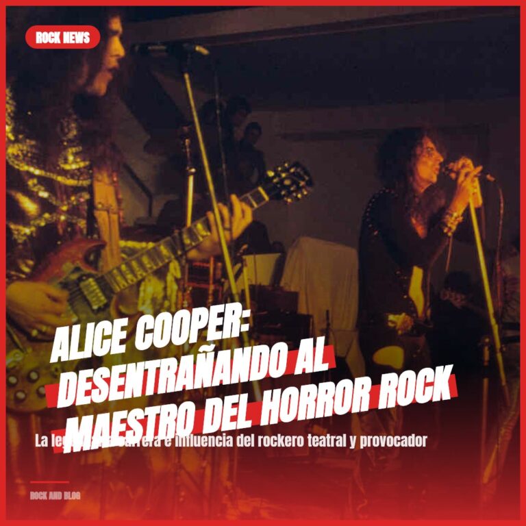 Alice Cooper: Desentrañando al Maestro del Horror Rock