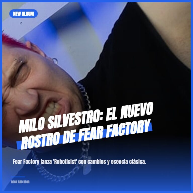 Milo Silvestro: El Nuevo Rostro de Fear Factory