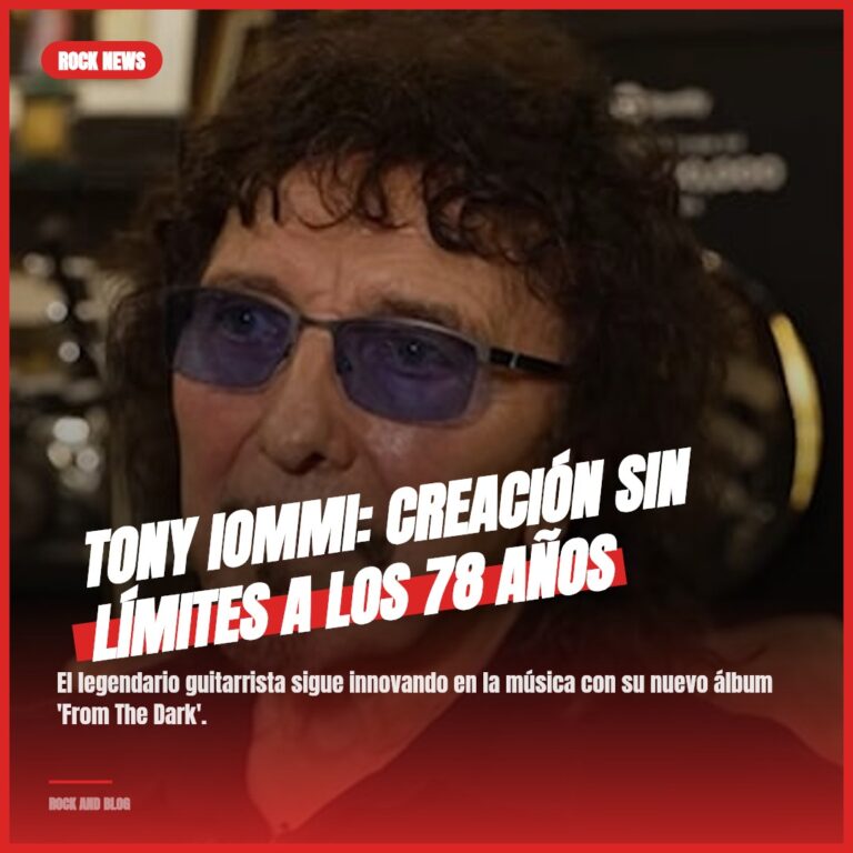 Tony Iommi: Creación Sin Límites a los 78 Años